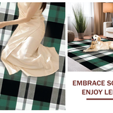 Earthy Tone Striped Farmhouse Style(Black)