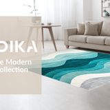 Elegant Subtle Toned Abstract Design(Blue)