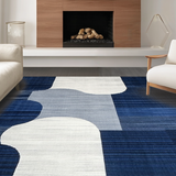 Artistic Fluid Abstract Lines(Blue)