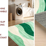 Sophisticated Light Green Swirl(Green)
