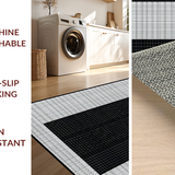 Minimalist Black and White Grid Layout(Black)