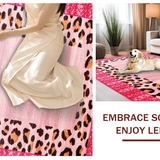 Whimsical Pink Leopard Design(Pink)