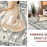 Sophisticated Symmetrical Cream Accents(Gray)