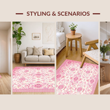 Elegant Honeycomb Vintage Design(Pink)