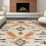 Chic Southwestern Distressed Style(Beige)