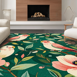 Cozy Green and Beige Contrast(Green)