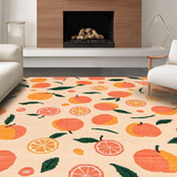 Bright Fresh Citrus Inspired Design(Beige)
