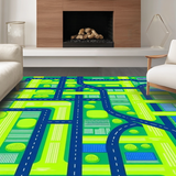 Fun City Themed Imaginative Play Surface(Green)