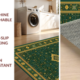 Elegant Geometric Green Elegance(Green)