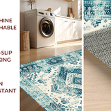 Stylish Transitional Teal Design(Blue)