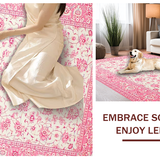 Delicate Pink Trellis Motif(Pink)