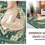 Vintage Earthy Geometric Motif(Blue)