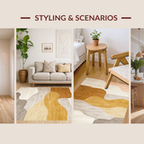 Contemporary Toned Geometric Texture(Beige)