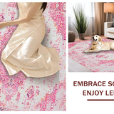 Chic Subtle Floral Motif Blend(Pink)