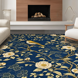 Cozy Rustic Floral Accents(Blue)