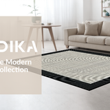 Elegant Natural Fiber Weave(Gray)