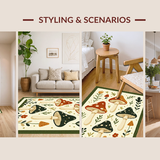 Lively Illustrative Mushroom(Beige)