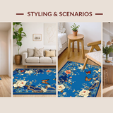Charming Butterfly and Blossom Theme(Blue)