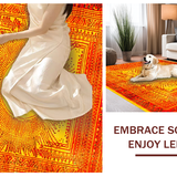 Eclectic Sun Inspired Decorative(Red)