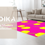 Lively Multicolored Textured(Yellow)