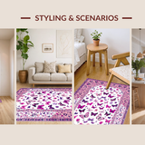 Artful Modern Butterfly Silhouette(Pink)