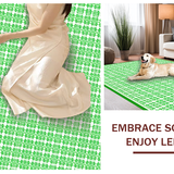 Lively Shamrock Patterned Decor(Green)