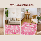Trendy Whimsical Pink Wave Aesthetic(Pink)