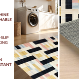 Chic Bow Motif Elegant Decorative Bathmat Aesthetic Home Accent(Beige)