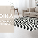 Chic Abstract Tiled Aesthetic Appeal(Black)