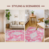 Elegant Retro Circular Design Theme(Pink)