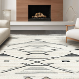 Elegant Geometric Textured Arrangement(Beige)