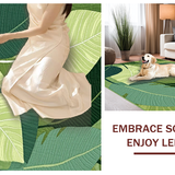 Tropical Green Leaf Aesthetic(Green)