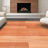 Ultra Soft Area Rug, Non Slip, Stain Resistant, Washable Area Rugs for Living Room, Bedroom, Stylish Modern Warm Accent(Brown)