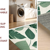 Fresh Botanical Patterned Mat(Green)