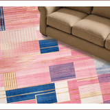Chic Vibrant Geometric Arrangement(Pink)