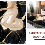 Dynamic Patterned Luxury Accent(Black)