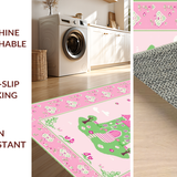 Charming Cartoon Wonderland Motif(Pink)