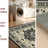 Eclectic Round Rustic Ornamentation(Beige)