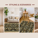 Eclectic Gold Artistic Whimsy(Black)
