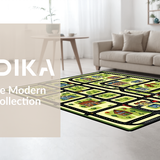 Ultra Soft Area Rug, Non Slip, Stain Resistant, Washable Area Rugs for Living Room, Bedroom, Charming Adventure Playground Aesthetic(Brown)