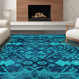 Contemporary Lattice Patterned Style(Blue)