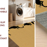 Cozy Black Cat Aesthetic(Beige)