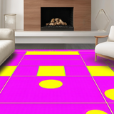 Engaging Modern Child Centric Motif(Purple)