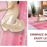 Contemporary Fluffy Playful Shape(Pink)