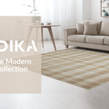 Contemporary Vintage Checkerboard Style(Beige)
