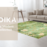 Elegant Nature Inspired Motif(Green)