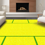 Ultra Soft Area Rug, Non Slip, Stain Resistant, Washable Area Rugs for Living Room, Bedroom, Cute Cheerful Banana Design(Yellow)