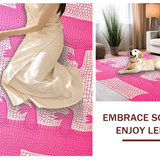 Delightful Pink and Green Fusion(Pink)