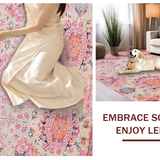 Elegant White and Pink Fusion(Pink)