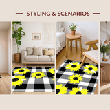 Modern Rustic Plaid Charm(Black)
